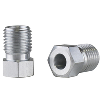 Proflow Brake Hard Line Tube Nut 3/8"in-24 For 3/16in. Pipe Qty 2