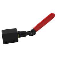 Proflow Brake Proportioning Valve Lever Adjustment 1/8 in. NPT Single Inlet/Outlet Aluminium Natural Each