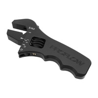 Proflow Billet Compact Adjustable AN Grip Wrench Spanner Black