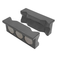 Proflow Vise Jaw Protectors Nylon Black Inserts Internal Magnets per Pair