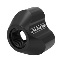 Proflow 3-Port Distribution Block Adaptor Fuel Log 3x AN8 ORB to 1x AN10 ORB Billet Black
