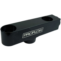 Proflow Dual Bosch Fuel Pump Fuel Log 76mm Centre Distance M12x1.5 Thread Black