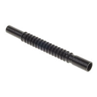 Proflow Submersible Corrugated PTFE Fuel Hose 3/8'' ID 150mm Length E85 Compatible
