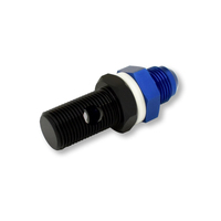 Proflow Roll Over Valve Aluminium Black Anodised -8 AN Female
