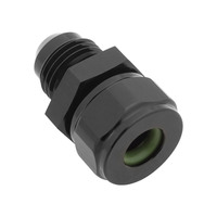 Proflow Barb End Adaptor Suit 3/8'' Barb to AN6 Male Black Each