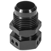 Proflow Valve Cover Bolt in Breather Adaptor AN10 Black