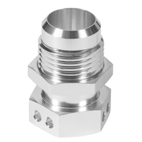 Proflow Valve Cover Bolt in Breather Adaptor AN12 Silver