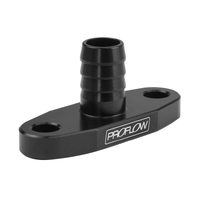 Proflow Adapter Turbo Oil Drain 52mm T3/T4 Aluminium Adaptor 5/8in. Barb Black