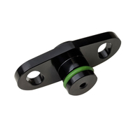 Proflow Fuel Rail Adaptor Fitting Aluminium For Mitsubishi Evo 4 5 6 7 8 & FTO 16mm To 1/8in. NPT