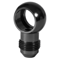 Proflow Fitting Banjo to Hose End 18mm To -06AN Black