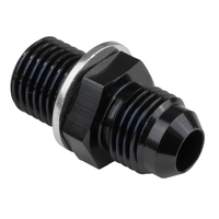 Proflow Fitting Adaptor Male 14mm x 1.50mm To Fitting Adaptor Male -06AN Black