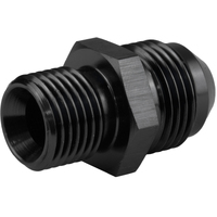 Proflow Fitting Adaptor Male 16mm x 1.50mm To Fitting Adaptor Male -06AN Black
