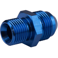 Proflow Fitting Adaptor Male 16mm x 1.50mm To Fitting Adaptor Male -08AN Blue