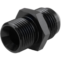 Proflow Fitting Adaptor Male 18mm x 1.50mm To Fitting Adaptor Male -08AN Black