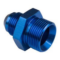 Proflow Fitting Adaptor Male 24mm x 1.50mm To Fitting Adaptor Male -08AN Blue
