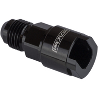 Proflow Billet Quick Connect 3/8in. To -06AN Male Black