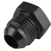 Proflow Adaptor Fitting Plug -12AN Black