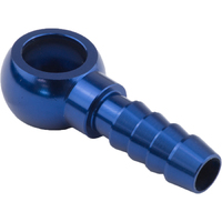 Proflow Fitting banjo 12mm To 3/8in. Barb Blue
