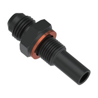 Proflow Fitting Adaptor Male -06AN To 1/4in. NPS Special Long 97-ON 4L80E Rear Black