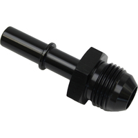 Proflow 3/8in. Fitting Male Quick Connect To -06AN Fitting Male Black