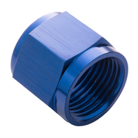 Proflow Aluminium Tube Nut AN For 3/16in. Tube Blue