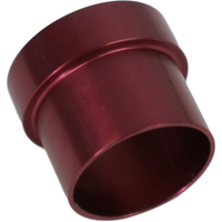 Proflow AN Aluminium Tube Sleeve set of 5 3/16in. Tube Red
