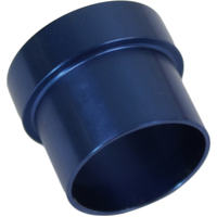 Proflow AN Aluminium Tube Sleeve set of 5 1/4in. Tube Blue