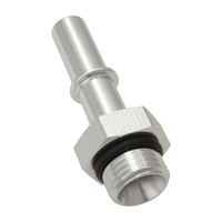 Proflow 3/8'' Fitting Male Quick Connect To -06AN O-Ring Male Silver