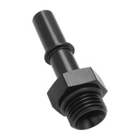 Proflow 3/8'' Fitting Male Quick Connect To -06AN O-Ring Male Black