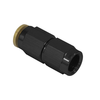 Proflow Fitting Push To Connect Nylon Tube Straight 3/16in. Nylon Tube To Female -03AN Black
