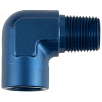 Proflow 90 Degree Coupler Female - Male Elbow 1/4in. NPT Blue