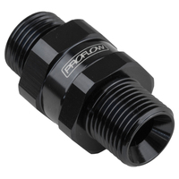 Proflow Fitting Male Swivel adaptor 18mm x 1.50 To Male -08AN Black