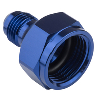 Proflow Female Adaptor -12AN To -08AN Male Reducer Blue