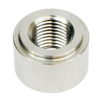 Proflow Fitting Aluminium Fitting Weld On Female Bung M10 x 1.00mm Thread