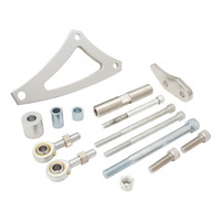 Proflow Alternator Bracket Kit Billet Aluminium BB Ford 429-460 Drivers Side Low Mount Polished. Kit