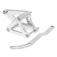 Proflow Alternator Bracket Kit Billet For Holden V8 Torana Drivers Side Mid Mount Polished