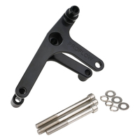 Proflow Alternator Bracket Kit Aluminium GM For Holden VT-VZ Commodore LS1 LS2 Black