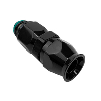 Proflow Hose End Air Conditioning 304 Stainless Straight Female O-Ring Pilot -10 Black