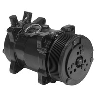 Proflow Air Conditioning Compressor Sanden 508 Aluminium Black Serpentine Pulley Each