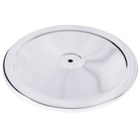 Proflow Air Filter Top Round 14in. Chrome