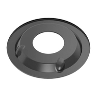 Proflow Air Filter Stamped Steel Base Black 14in'' for Holley EFI Sniper Each