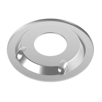 Proflow Air Filter Stamped Steel Base Chrome 14in. Suit Holley EFI Sniper Each