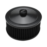 Proflow Air Filter Assembly Round 6in. x 2in. Black