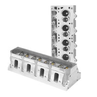 Proflow Cylinder Heads LS SuperMax 273 Aluminium Rect Bare Cylinder Heads (6Bolt) 70cc Chamber 273cc 15deg LS3 For Chevrolet For Holden Pair