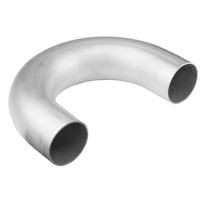 Proflow Aluminium Tubing Air Intake Intercooler 2.50in. 180 Degree Elbow
