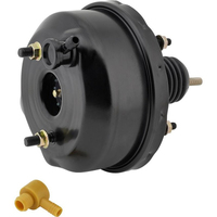 Proflow Power Brake Booster Universal 7in. Single Diaphragm Black