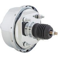 Proflow Power Brake Booster Universal 7in. Single Diaphragm Chrome