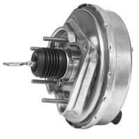 Proflow Power Brake Booster 9in. Single Diaphragm Chrome For Ford Mustang 67-70 OEM Replacement Each