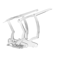 Proflow Bonnet Hinge Kit Billet Aluminium Chev Camaro 70-81 Polished