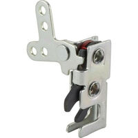 Proflow Universal Mini Bear Jaw Car door Latch kit Zinc Plated Left Hand Each